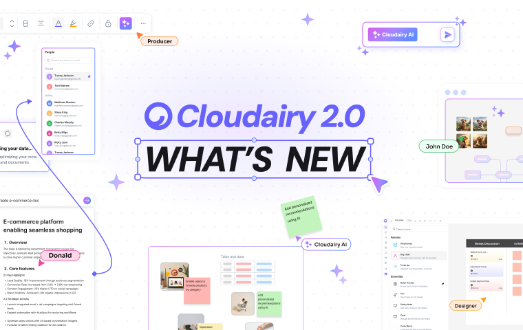 What’s New In Cloudairy — Introducing Cloudairy 2.0